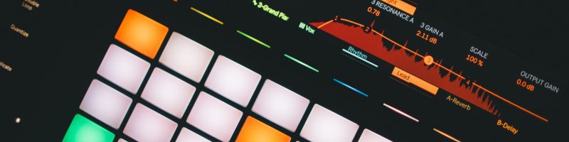 Learning at the Libraries music production equipment